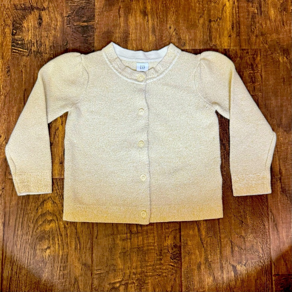 Gap Girls Size 2 Button-up Sweater